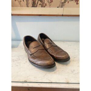 Tod's Shoes Mens Size 8.5 Leather Penny Loafers Made in Italy Dress Classic